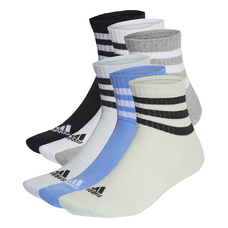 3-Streifen Cushioned Sportswear Mid-Cut Socken (3 Paar)