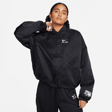 Air Women's Woven Oversized Bomber Jacket